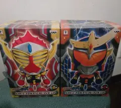 仮面ライダー鎧武 DXデフォルメソフビフィギュア 2種セット