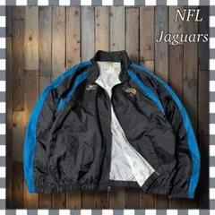 NFL ジャクソンビル ジャガーズ フルジップ 刺繍ナイロンジャケットXL