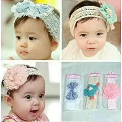 【新品 激安 個数限定】ベビー ヘアバンド 3点セット
