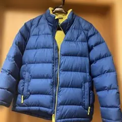 【LL Bean】青　ダウンジャケット14-16アウター150
