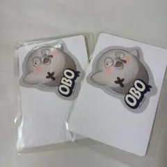 CRAZYRACCOON OBO ステッカー 2枚セット