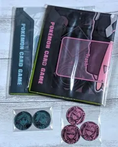 ポケモンカードゲーム /ダイゴ＆マリィ コイン、プレイマットなど