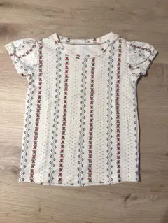 ソフトチーズ　Tシャツしまむら　softcheese 110 ホワイト