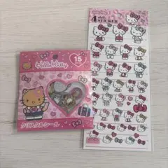 サンリオ キティ 日焼け ギャル キティ クリスタル おはじきシール