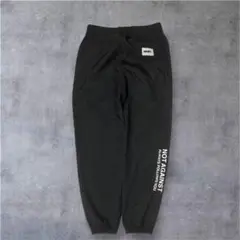 NAAFY ナイロンブラックパンツ