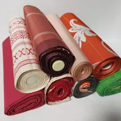 (2300)帯 反物 8点 まとめ売り