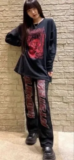 HYSTERIC GLAMOUR ガイコツパンツ 26インチ　日本製　新品 HYSTERIC GLAMOUR ガイコツパンツ 26インチ 日本製 新品 - メルカリ