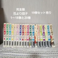 完全版花より男子(1〜18巻+20巻) 19冊セット　中古　神尾葉子　道明寺司