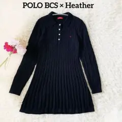 大人気✨️Heather ×POLO BCS スペシャルコラボ ケーブルワンピース