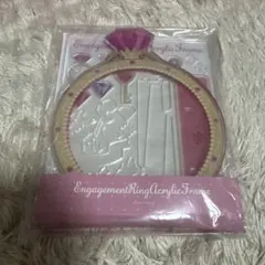 フクヤ Fukuya fanfancy エンゲージリングアクリルフレーム ピンク