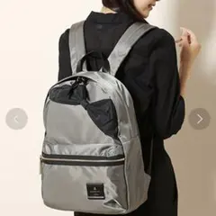 LANVIN en Bleu ランバン　グレー リュック　リボンのサムネイル