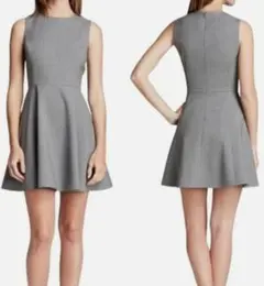 セオリー ノースリーブワンピース フレア 0 無地 グレー
