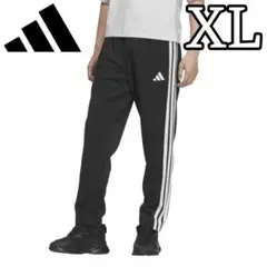 新品タグ付き　adidas　トラックパンツ　ジャージ　ブラック　XL