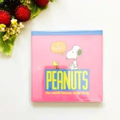 PEANUTS ☆ スクエアメモ ☆ ピンク