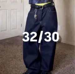GAP ギャップ スーパーバギーデニム W32L30ダークリンス