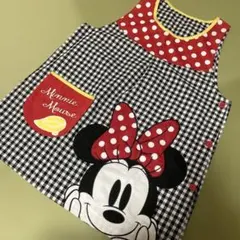 ミニーマウス エプロン M-Lサイズ
