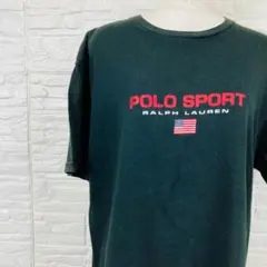 ポロスポーツ Tシャツ カットソー L ビッグロゴ【1906-39】