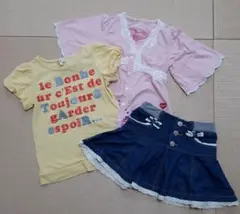 女の子洋服１１０　３点セット