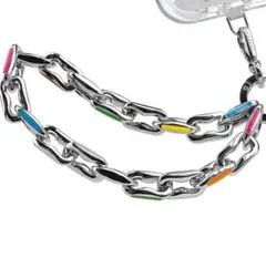 メタルチェーン スマホストラップ チャーム ケースティファイ