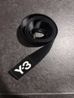 Y-3 ワイスリー ベルト ブラック Lサイズ 130cm