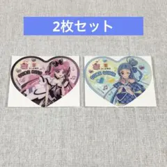 かっぱ寿司 キミとアイドルプリキュア ハートクリアコースター キッス ウインク