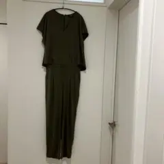 UNIQLO オリーブ色 Mサイズ オールインワン