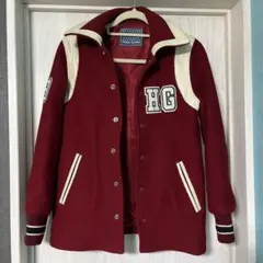 美品レア ヒステリックグラマー総柄デビルガール スタジャン レーヨン M 黒 赤 美品レア ヒステリックグラマー総柄デビルガール スタジャン