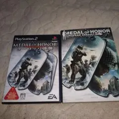 【PS2】メダル・オブ・オナー ヨーロッパ強襲＋攻略本