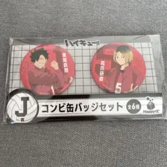 ハイキュー Happyくじ J賞 コンビ缶バッジセット 及川徹　岩泉一