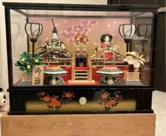 【最終値下げ】ひな人形　オルゴール付き　吉徳　田村由起子作 ヒロ様専用⭐︎雛人形 田村由起子作 京都製 吉徳監修 桐箱収納大きめ