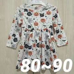 【美品】SHEIN ハロウィン柄 長袖ワンピース