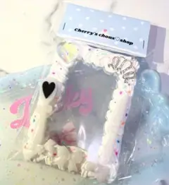 デコホイップ　ホイップデコ　硬貨ケース　トレカ　トッピング×お菓子×ホワイト