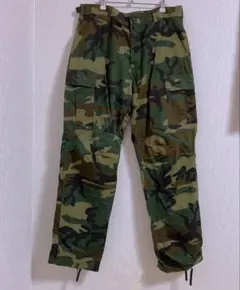 メンズ　カーゴパンツ　Y2K 古着　迷彩柄　フリーサイズ　最終値下げ