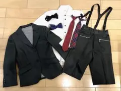ワンダーファクトリー フォーマルスーツ 男の子 120【ネクタイ4点付】
