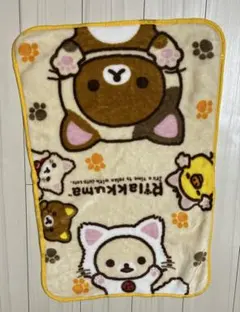 リラックマ☆コリラックマダイカットブランケットセット リラックマ☆コリラックマダイカットブランケットセット - メルカリ