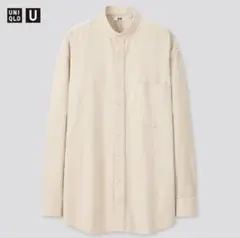 UNIQLO U コーデュロイワイドフィットスタンドカラーシャツ