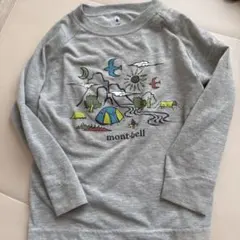 mont-bell キッズ 長袖カットソー 110