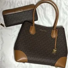 MICHAEL KORS ショルダーバッグ 長財布　ブラウン