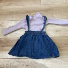 ブランシェス　branshes ジャンパースカート　トレーナー　セット