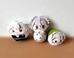 鬼滅の刃　不死川実弥　ふわコロりん＆桜餅マスコット＆ぴょこぬい