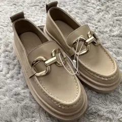 未使用品♡ZARA ベージュ ローファー サイズ30