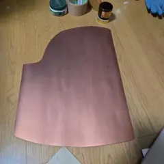 Alps Leather コードバン　マットタイプ　ハギレ　厚み約1.5ミリ前後