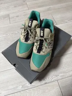 美品　New Balance スニーカー 26.5センチ　MS997LOF 中古・古着通販】NEW BALANCE (ニューバランス) スニーカー グリーン