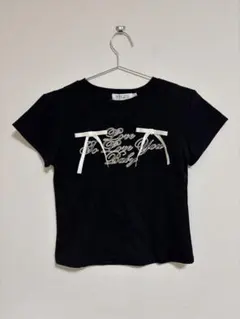 SHEIN/Tシャツ/ブラック/Sサイズ