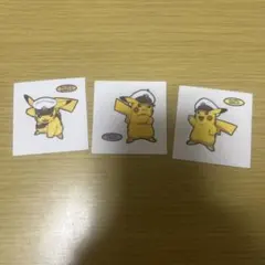 キャプテンピカチュウ　ポケモンパンシール