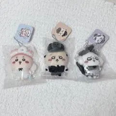 ちいかわ 季節だもん♫ マスコット ラッコ　モモンガ　古本屋 3点セット