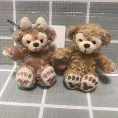 ダッフィー　シェリーメイ　ぬいぐるみストラップ