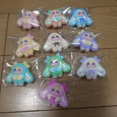 カラフルキャラクター フィギュア 10個セット　ベイビースリー　新品