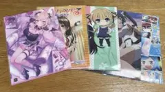 クリアファイル　まとめ売り　5枚セット