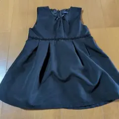 PAS DE ZELE 黒フォーマルワンピース 95サイズ